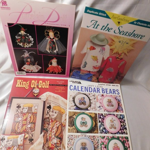 Vintage Crafting Booklets Lot of 4 - Picture 1 of 6